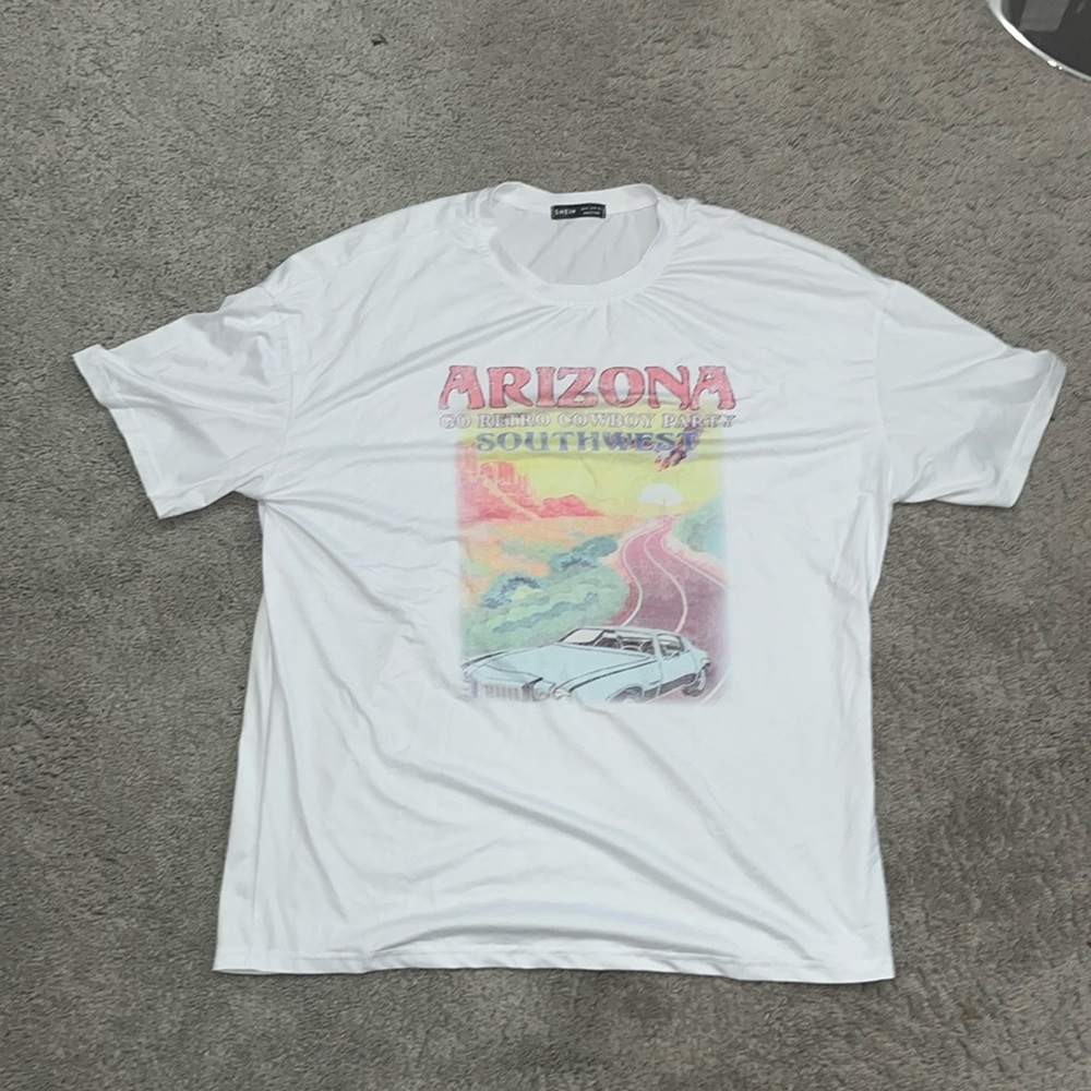 an oversized T-shirt from Shein!